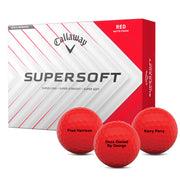 Callaway Supersoft Red Golf Balls