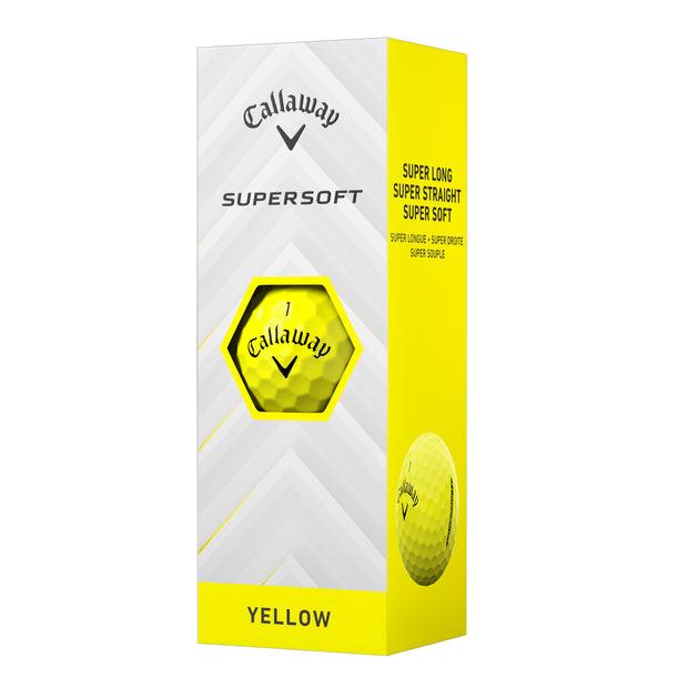 Callaway Supersoft Yellow Golf Balls