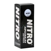 Nitro Maximum Distance Golf Balls - LOGO OVERRUN