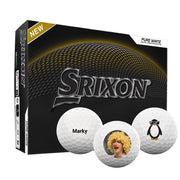 Custom Srixon Z-Star Golf Balls One Dozen