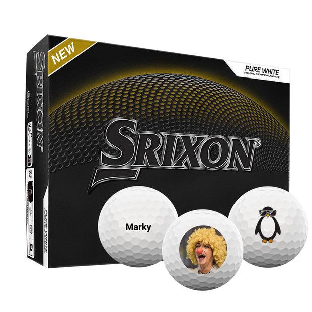 Custom Srixon Z-Star Golf Balls One Dozen