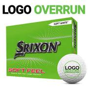 Srixon Soft Feel Golf Balls - LOGO OVERRUN