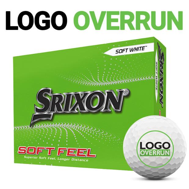 Srixon Soft Feel Golf Balls - LOGO OVERRUN