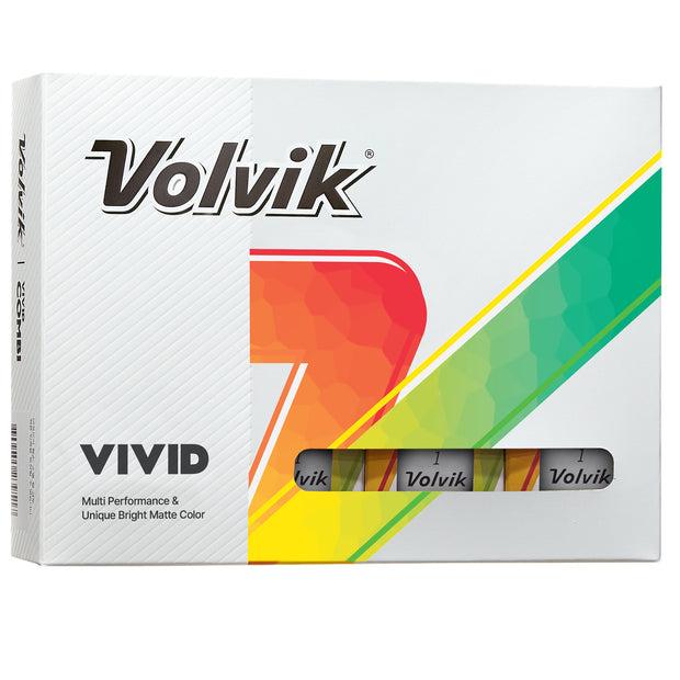 Volvik Vivid White Golf Balls