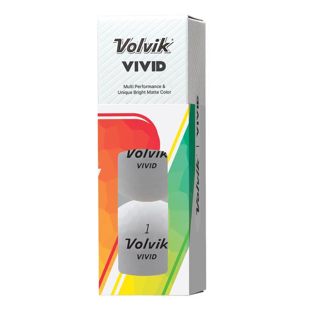 Volvik Vivid White Golf Balls