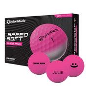 TaylorMade SpeedSoft Pink Golf Balls