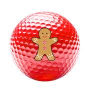 Christmas Golf Balls - 3 Ball Sleeve