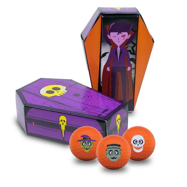 Halloween Monsters 3 Ball Sleeve Set