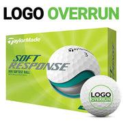 TaylorMade Soft Response Golf Balls - LOGO OVERRUN