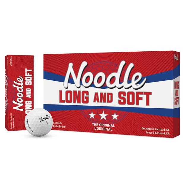 Noodle Long and Soft Golf Balls - 15 Ball Pack