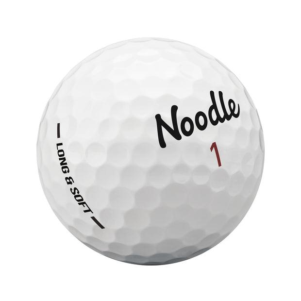 Noodle Long and Soft Golf Balls - 15 Ball Pack