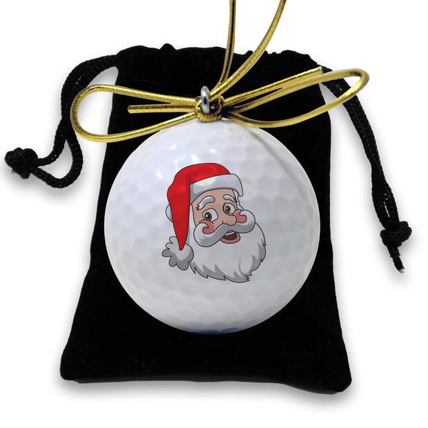 Christmas Golf Ball Ornament