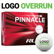 Pinnacle Rush Golf Balls - LOGO OVERRUN