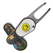 Pitchfix Ultima Divot Tool with Custom Ball Marker (Graffiti)