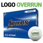 Srixon Q-Star Golf Balls - LOGO OVERRUN