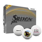Custom Srixon Z-Star Diamond Golf Balls One Dozen