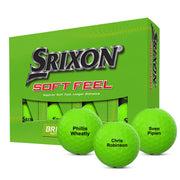 Srixon Soft Feel Brite Green Golf Balls