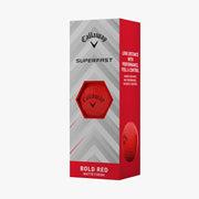 Callaway Superfast Bold Red Golf Balls - 15 Ball Pack