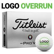 Titleist Pro V1x Left Dash Golf Balls - LOGO OVERRUN