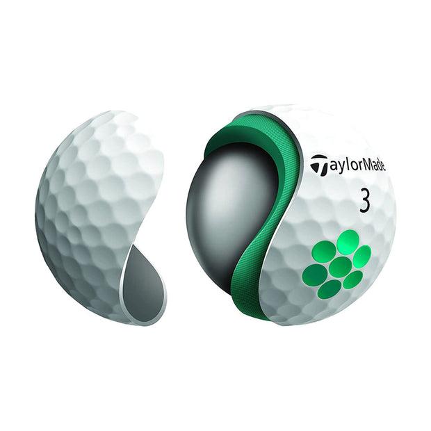 TaylorMade Soft Response Golf Balls - LOGO OVERRUN