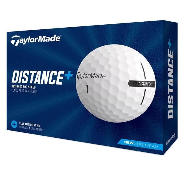 TaylorMade Distance + Golf Balls - LOGO OVERRUN