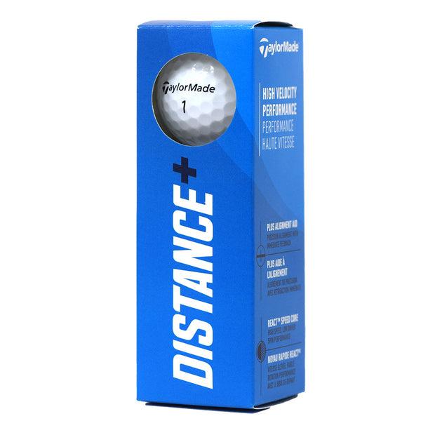 TaylorMade Distance + Golf Balls - LOGO OVERRUN