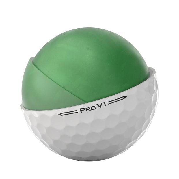 Titleist Pro V1 Golf Balls - LOGO OVERRUN