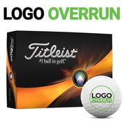 Titleist Pro V1 Golf Balls - LOGO OVERRUN