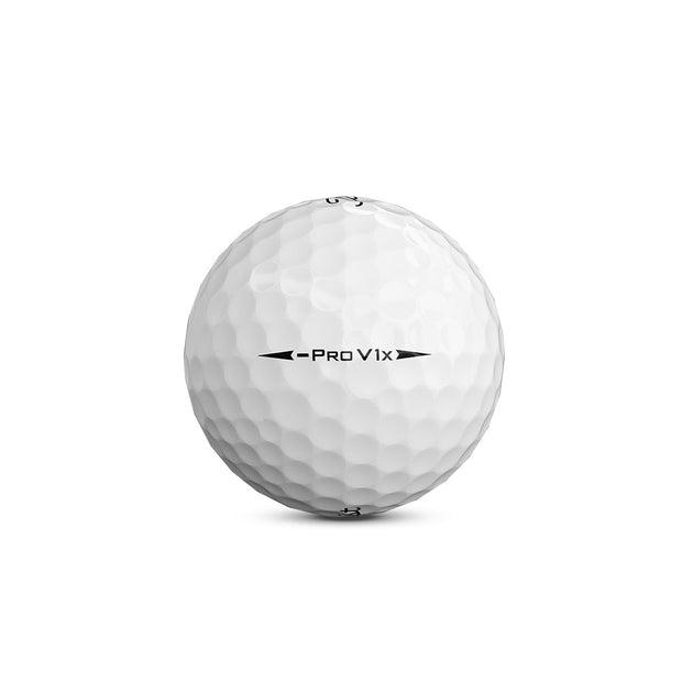 Titleist Pro V1x Left Dash Golf Balls - LOGO OVERRUN