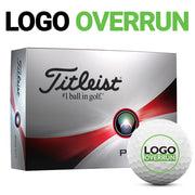 Titleist Pro V1x Golf Balls - LOGO OVERRUN