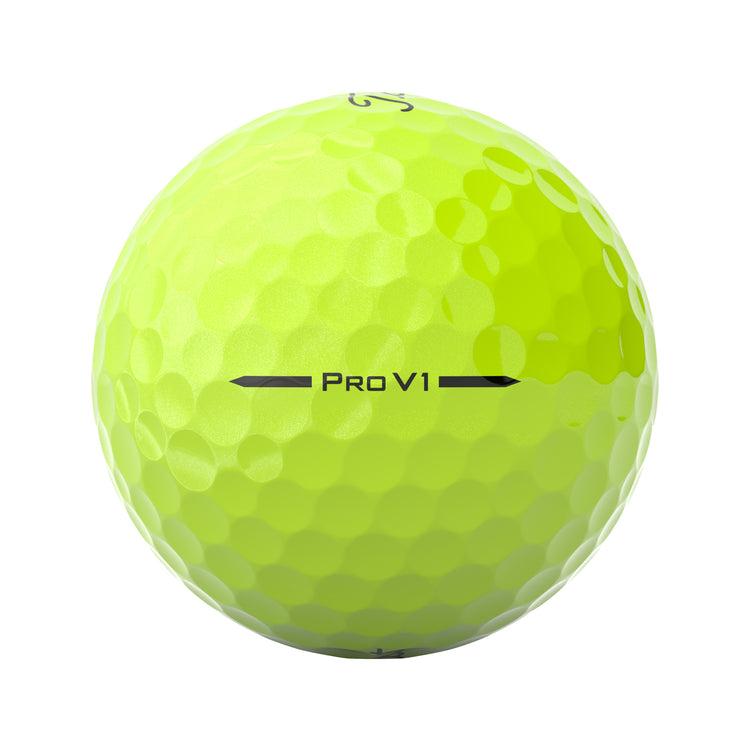 Titleistタイトリスト／ゴルフボール／PRO V1／イエロー／とんぼちゃん Titleist Pro V1 Yellow Golf Balls - MyCustomGolfBall