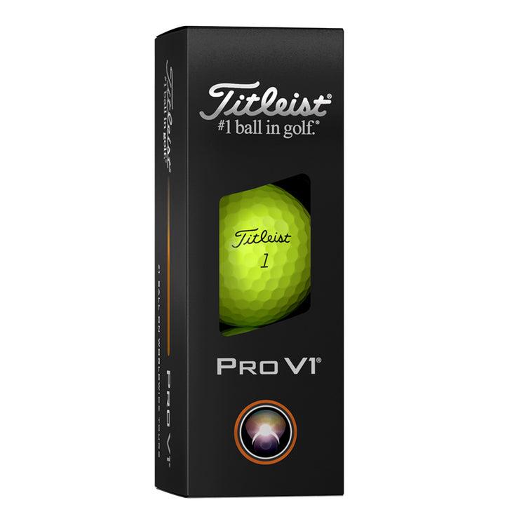 Titleist Pro V1 Yellow Golf Balls - MyCustomGolfBall
