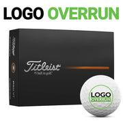 Titleist Pro V1 Golf Balls - LOGO OVERRUN