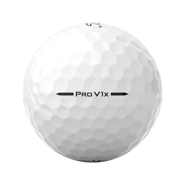 Titleist Pro V1x Golf Balls - LOGO OVERRUN