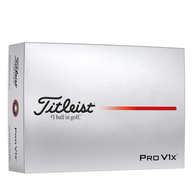 Titleist Pro V1x Golf Balls - LOGO OVERRUN