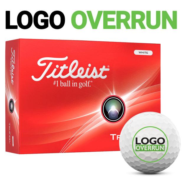 Titleist TruFeel Golf Balls - LOGO OVERRUN