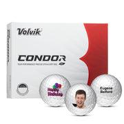 Custom Volvik Condor Golf Balls One Dozen