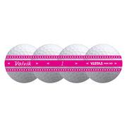 Volvik Vista3 Pink 360 BCRF Golf Balls