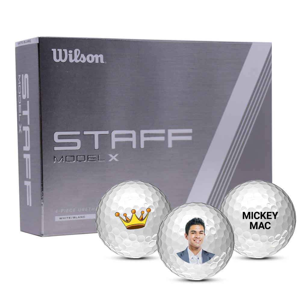 Wilson Staff Model X Golf Balls - MyCustomGolfBall