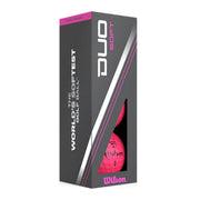 Wilson Duo Soft Pink Golf Balls