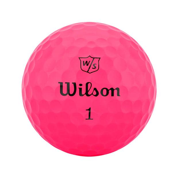 Wilson Duo Soft Pink Golf Balls