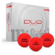 Wilson Duo Soft Red Golf Balls