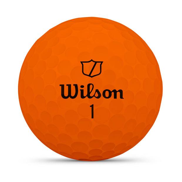 Custom Wilson Duo Soft Orange Golf Balls One Dozen