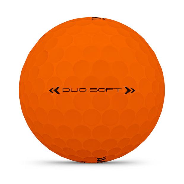 Custom Wilson Duo Soft Orange Golf Balls One Dozen