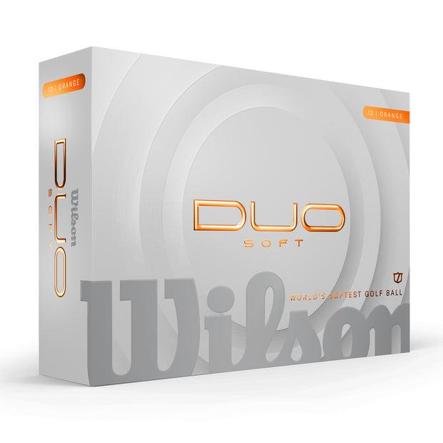 Wilson Duo Soft Orange Golf Balls