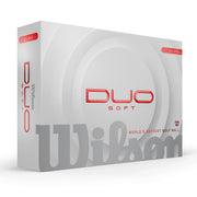 Wilson Duo Soft Red Golf Balls