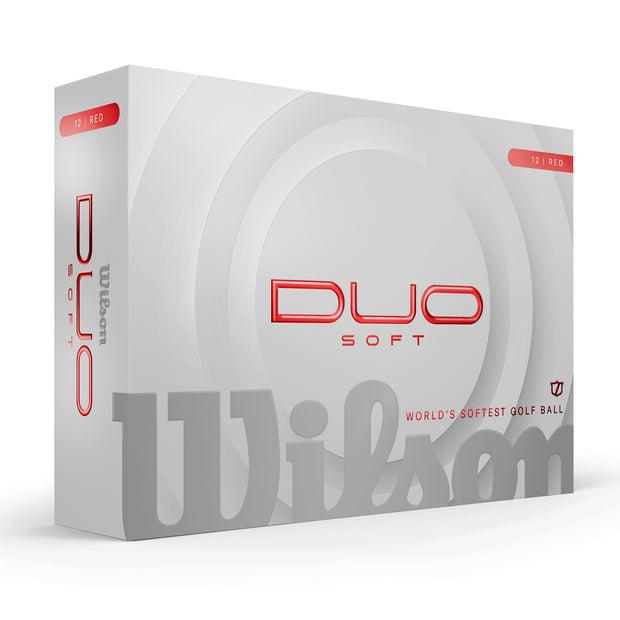 Wilson Duo Soft Red Golf Balls