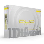 Wilson Duo Soft Yellow Golf Balls