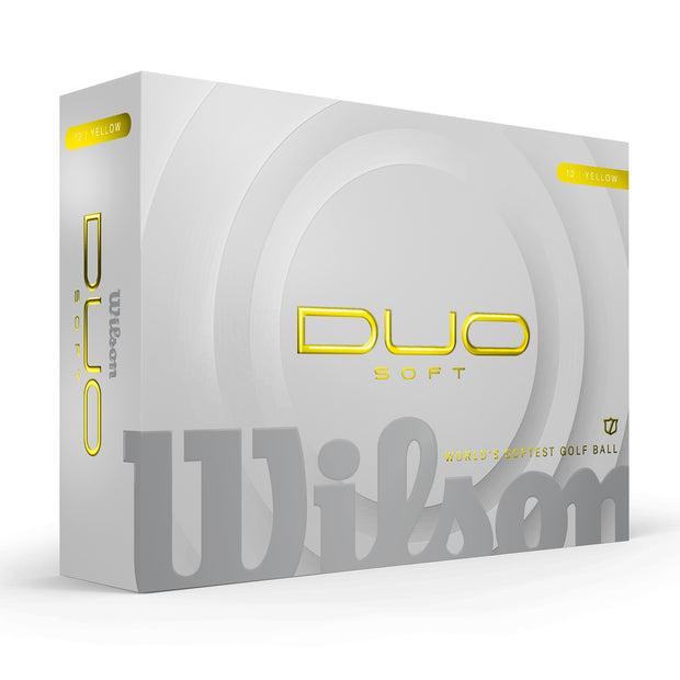 Wilson Duo Soft Yellow Golf Balls