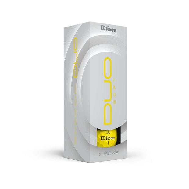 Wilson Duo Soft Yellow Golf Balls